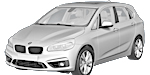BMW F45 P233F Fault Code